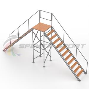 Купить ОКД Сквозная лестница в Губахе 
