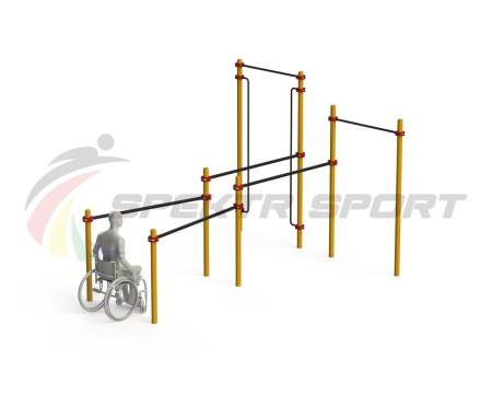 Купить Спортивный комплекс для инвалидов-колясочников WRK-D19_76mm в Губахе 