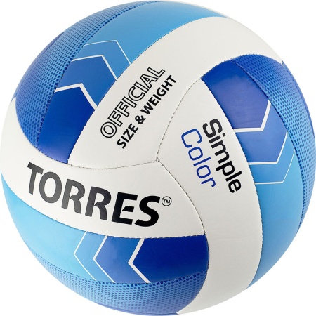 Купить Мяч волейбольный Torres Simple Color любительский р.5 в Губахе 